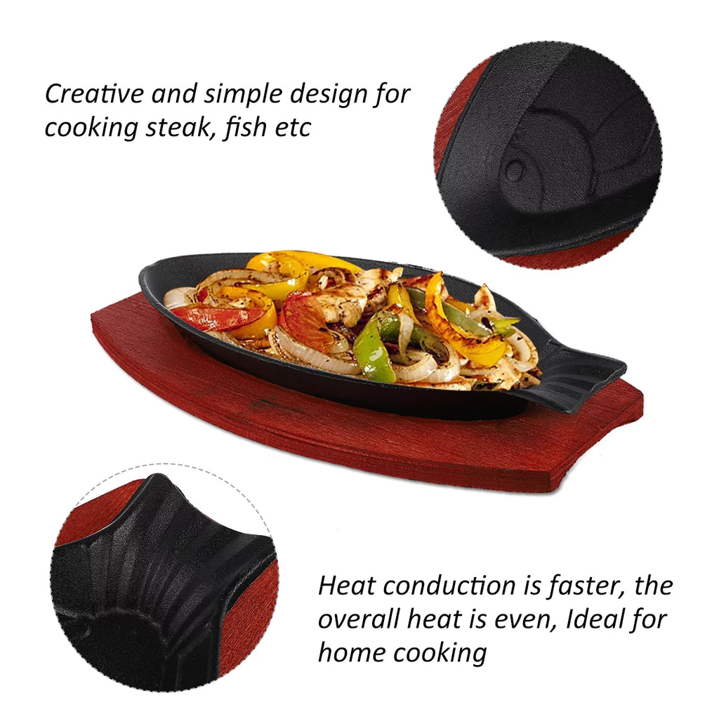 Fish Shaped Frying Pan Q680