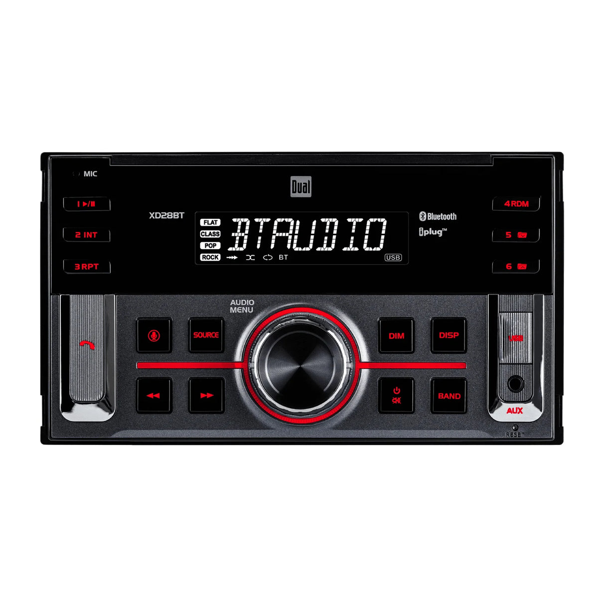Car Stereo Head Unit Double DIN with Bluetooth V319