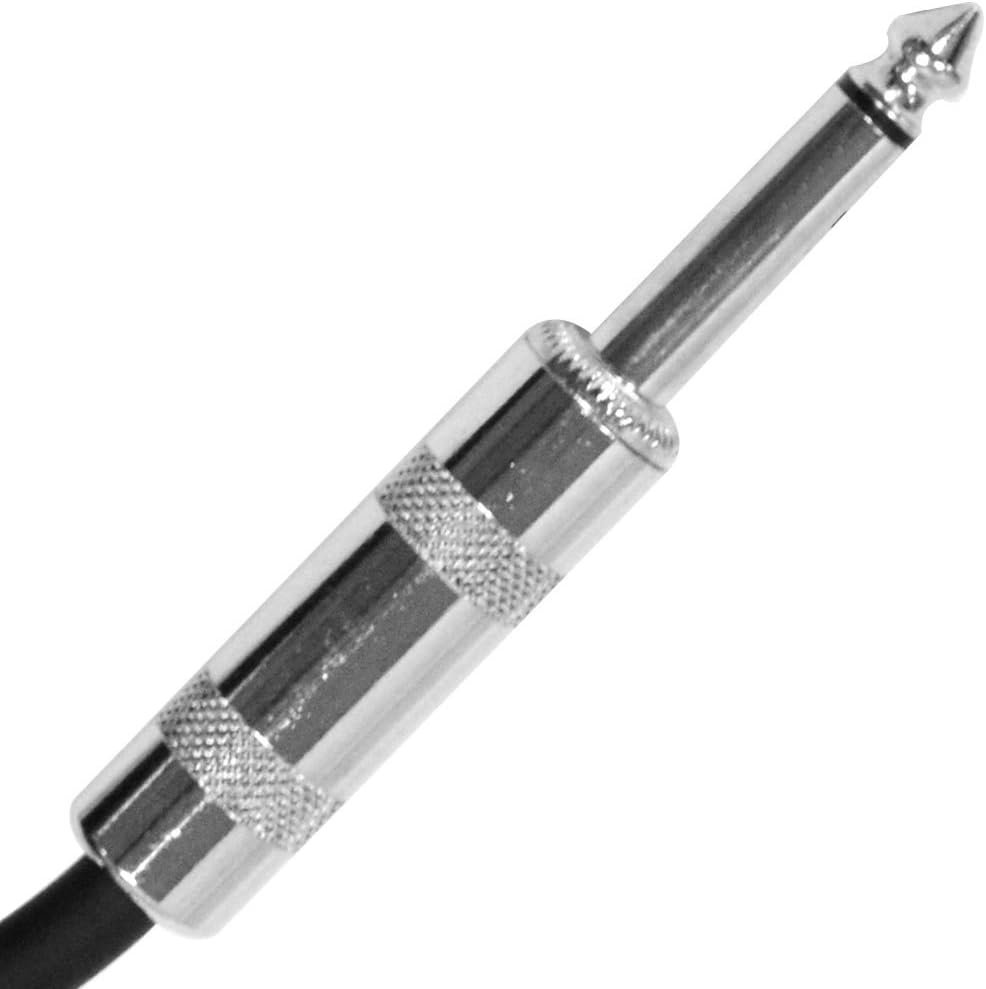 6-Feet TS 1/4-Inch Patch Cable, Black M111