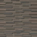 Brown Wave 3D Ledger Panel 6 in. x 24 in. Honed Sandstone Wall Tile L9444