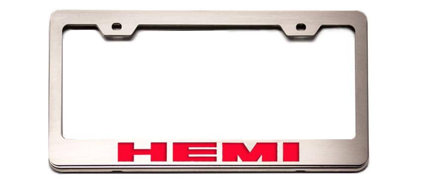 Purple Rear Tag Frame P33973