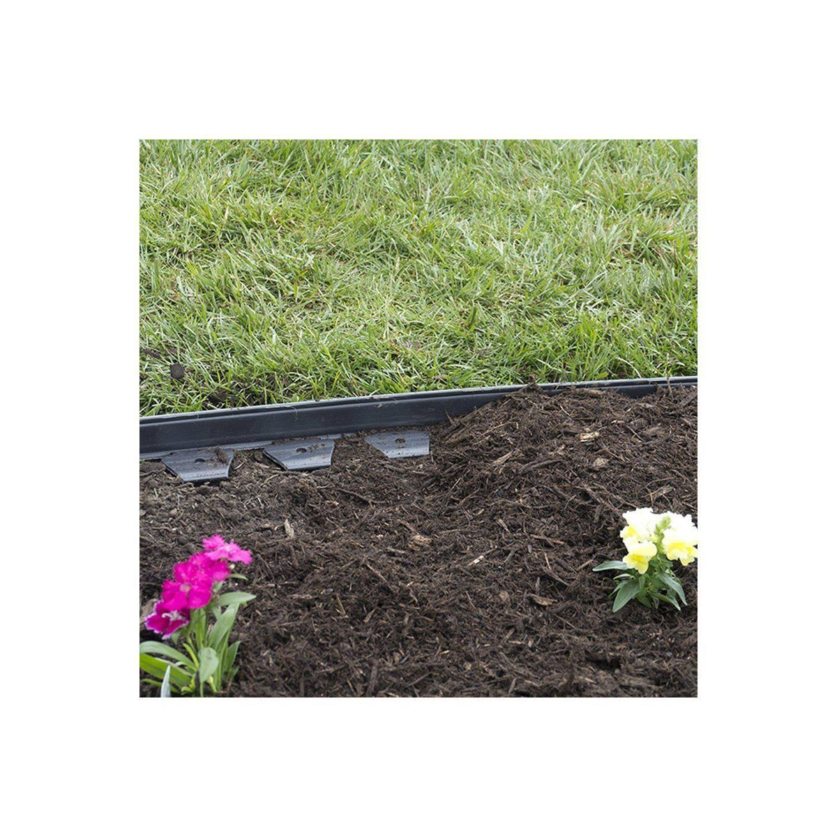 Plastic No-Dig Landscape Edging Kit, 100-Feet H943758
