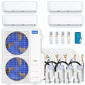 42,000 BTU 4 Zone Ductless Air Conditioner and Heat Pump F844992