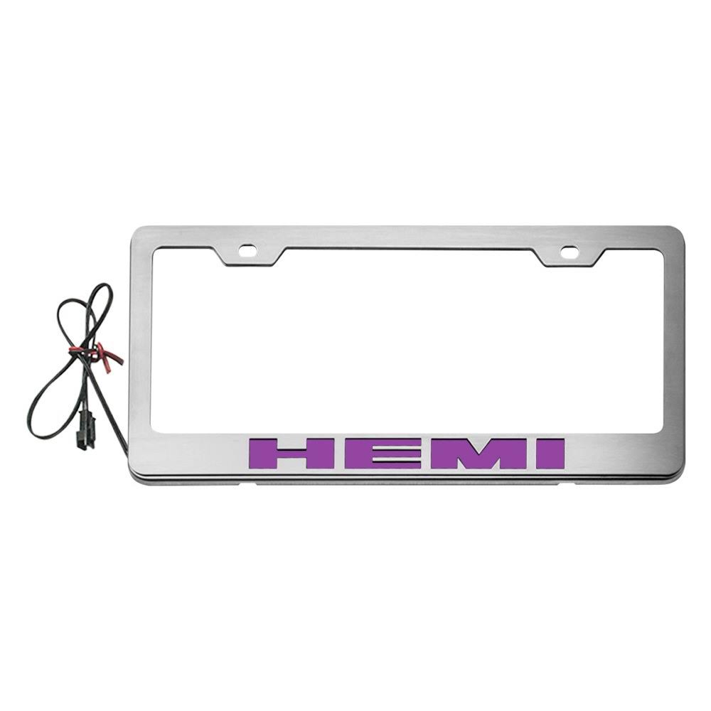 Purple Rear Tag Frame P33973