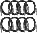 6-Feet TS 1/4-Inch Patch Cable, Black M111