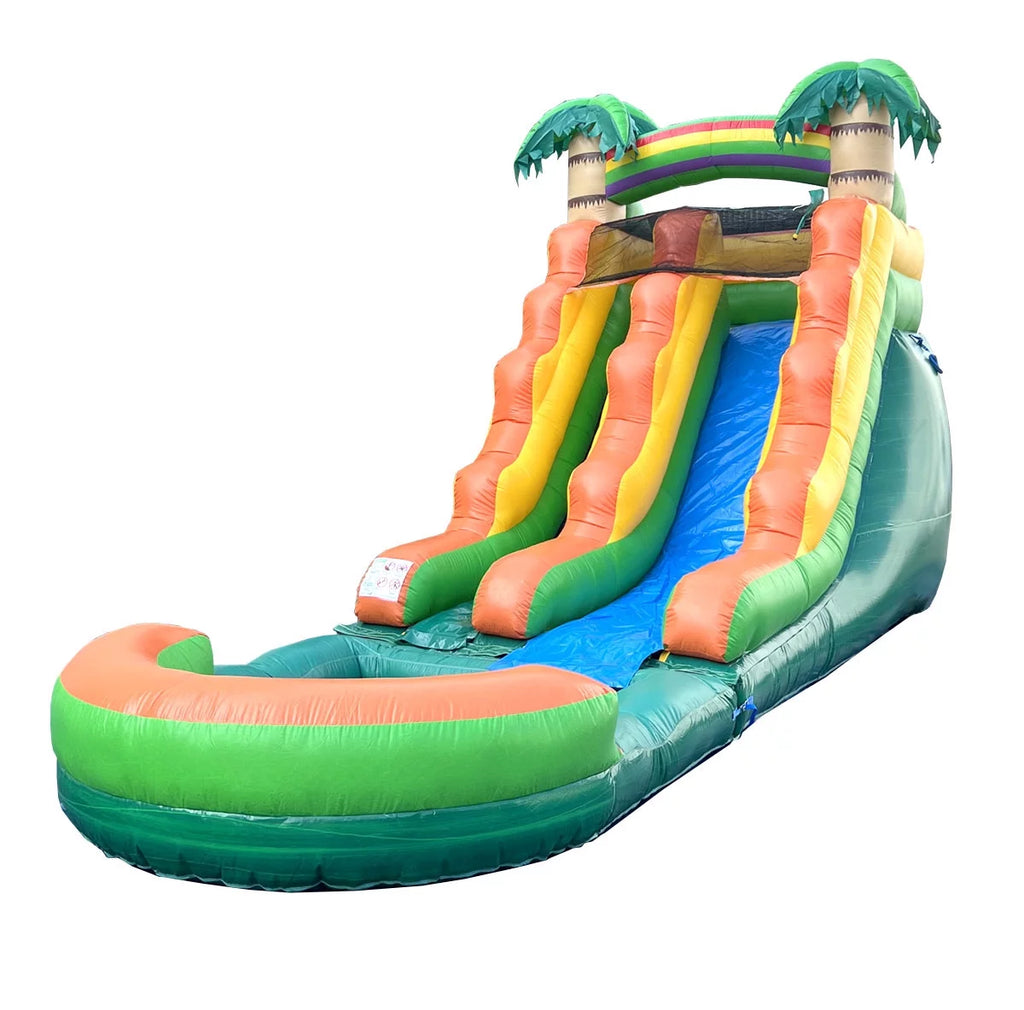 Inflatable Water Slide with Blower, 15 ft V139185