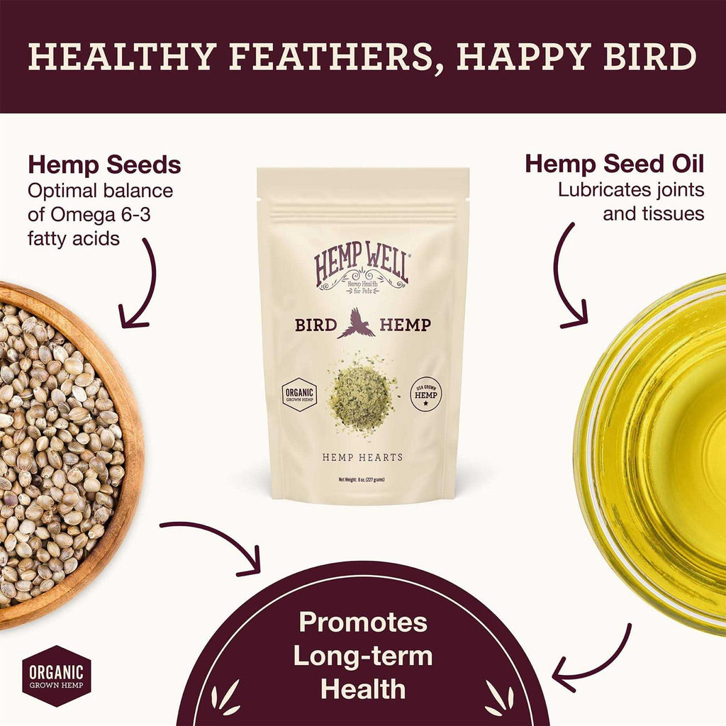 Bird Hemp Hearts Supplement X9700