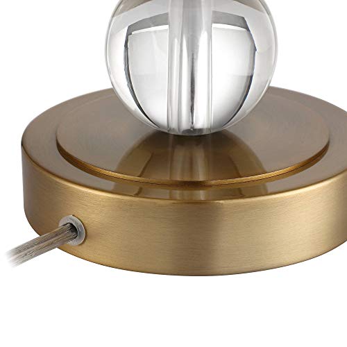 Modern Art Deco Buffet Table Lamp with USB Dimmer Cord K20305