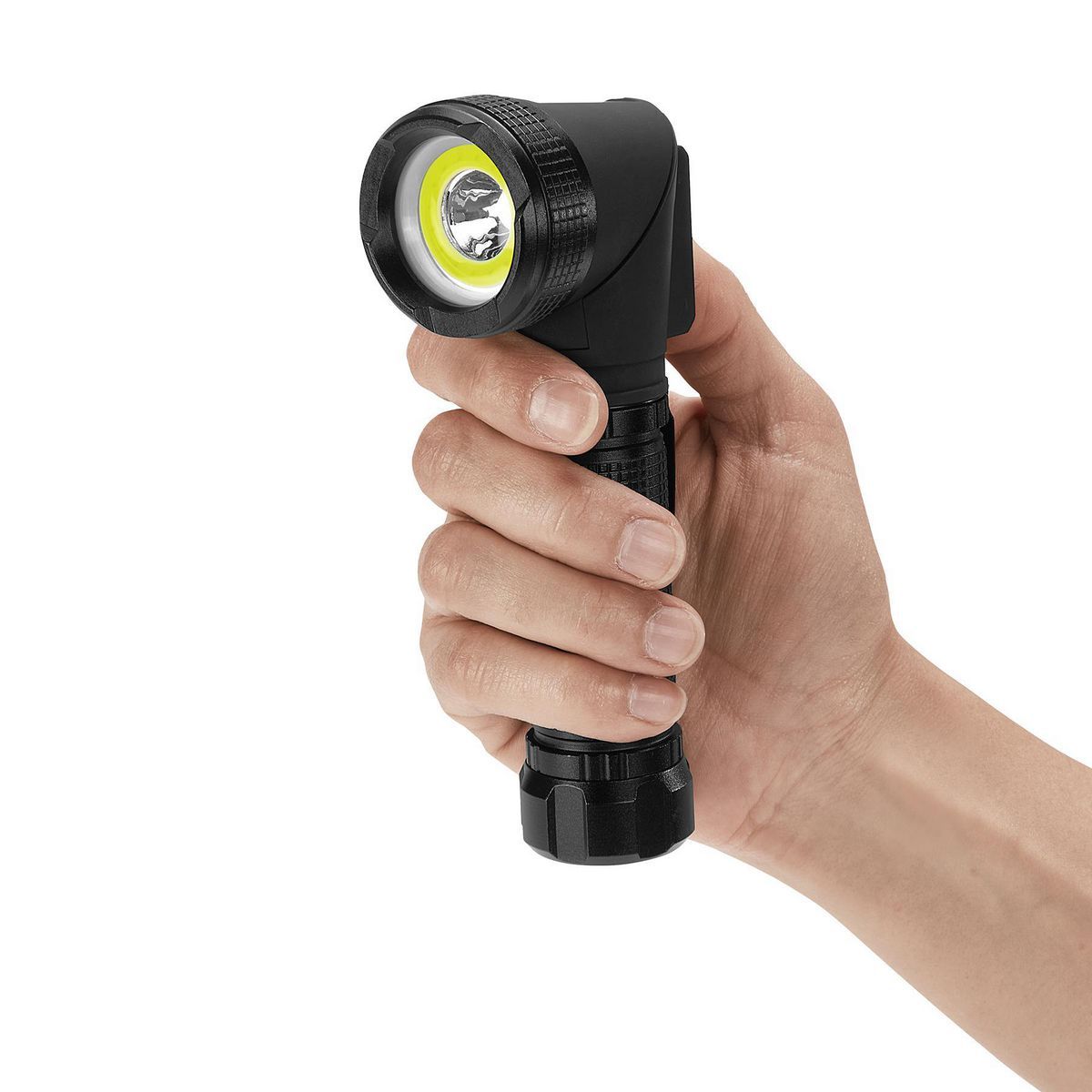 900 Lumen Rechargeable Swivel Head LED Flashlight E122