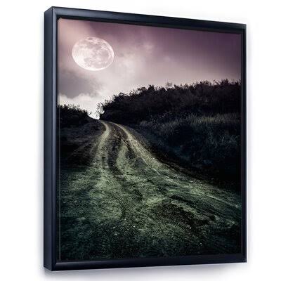 Photograph on Canvas Black Floater Frame 32x22 J2036