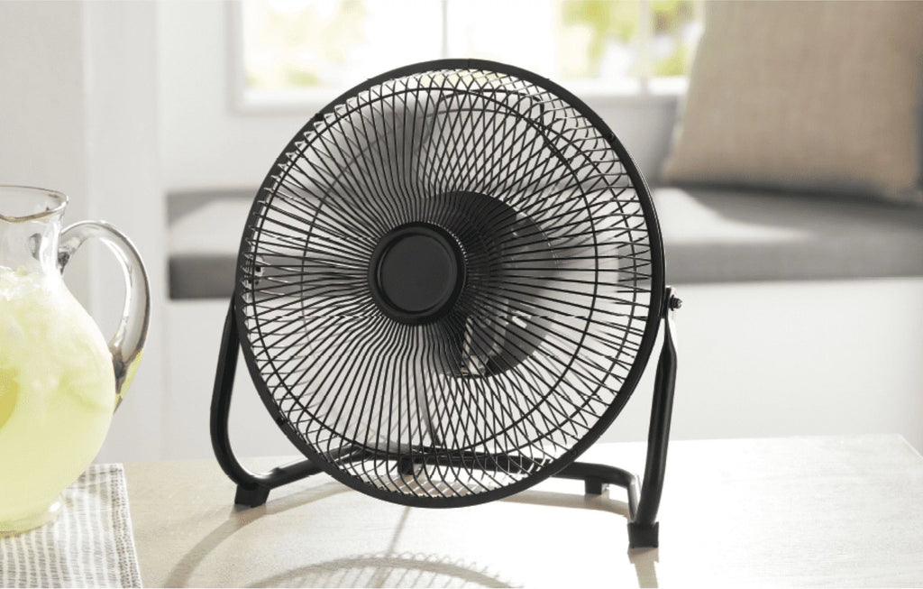 9 in 3 Speed Steel Floor Fan U5035