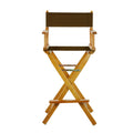 Director's Chair Honey Oak Frame Brown Canvas H6248