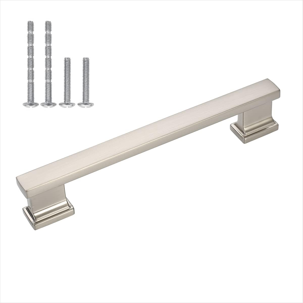 10 Pack 7 Inch Brushed Nickel Cabinet Pulls O62429