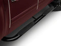 Black 4-Inch Oval Bent End Side Step Bars C21614