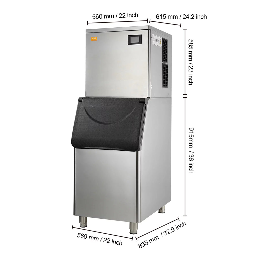 Commercial Ice Maker with Storage Bin A99069
