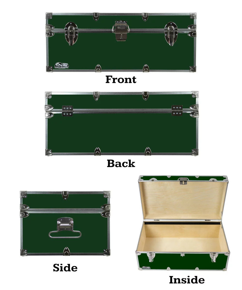 Steel Footlocker Trunk Q778321