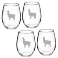 Red Wine Glass Set of 2 V419