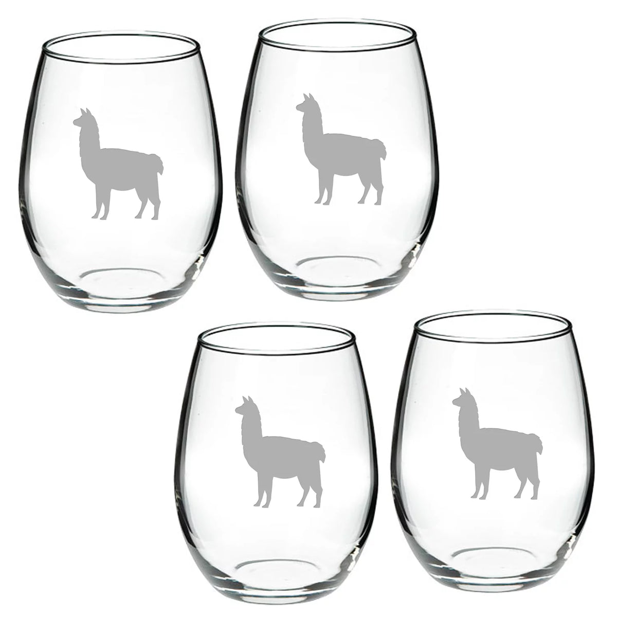 Red Wine Glass Set of 2 V419