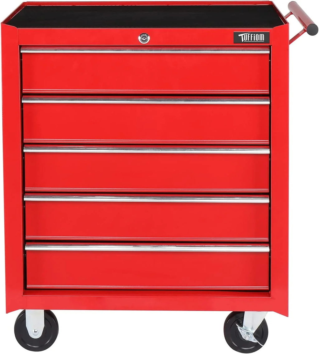 5 Drawer Rolling Tool Chest with Lock & Key C380