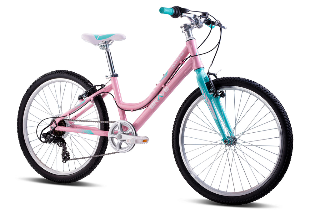 24 Girls 7-Speed Cruiser Bicycle Pink W924