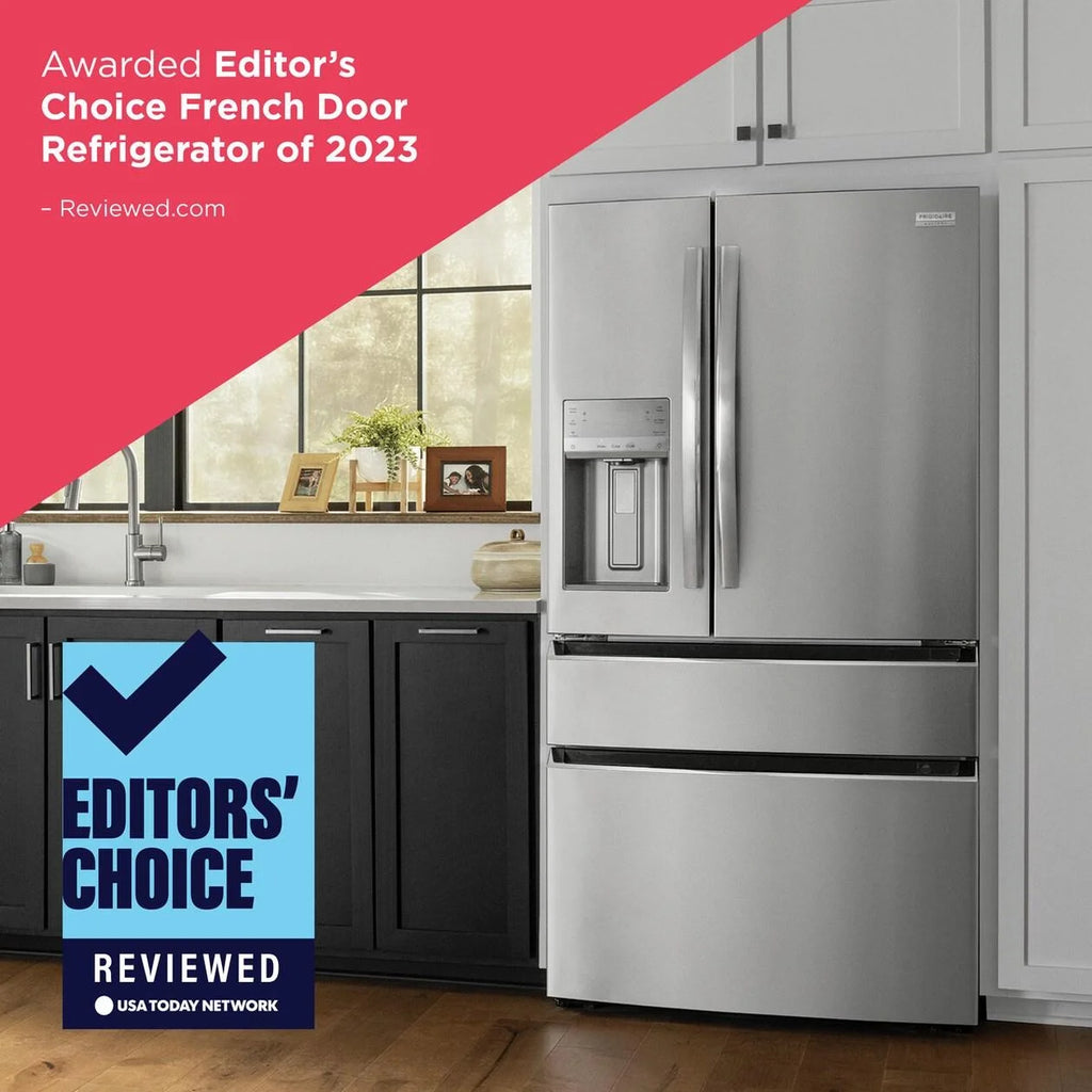 21.5 Cu. Ft. 4-Door French Door Refrigerator with Dispenser O479