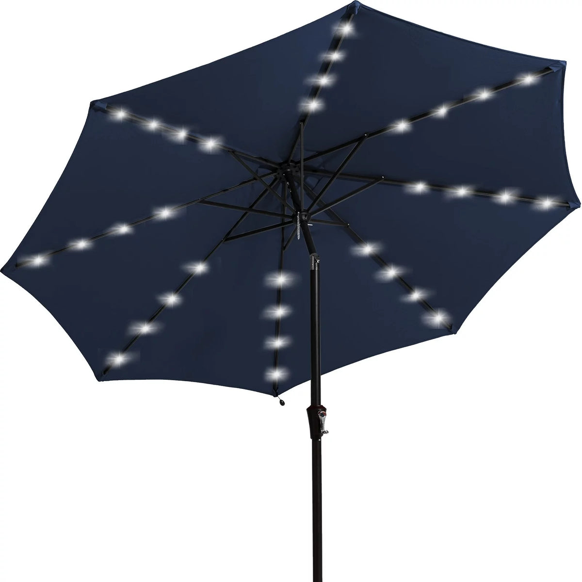 10 ft LED Solar Patio Umbrella N893