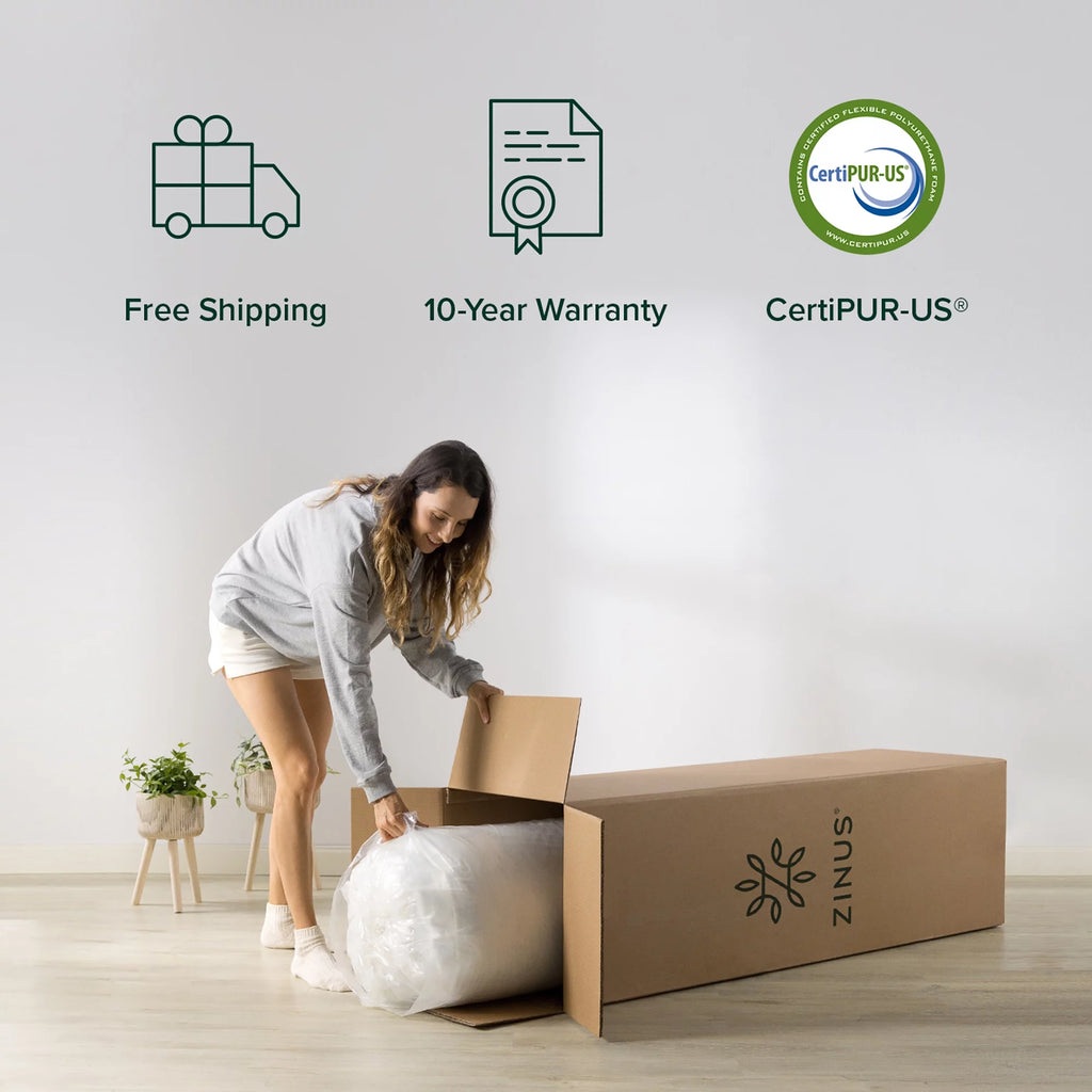 Queen Cooling Gel Memory Foam Mattress Y292
