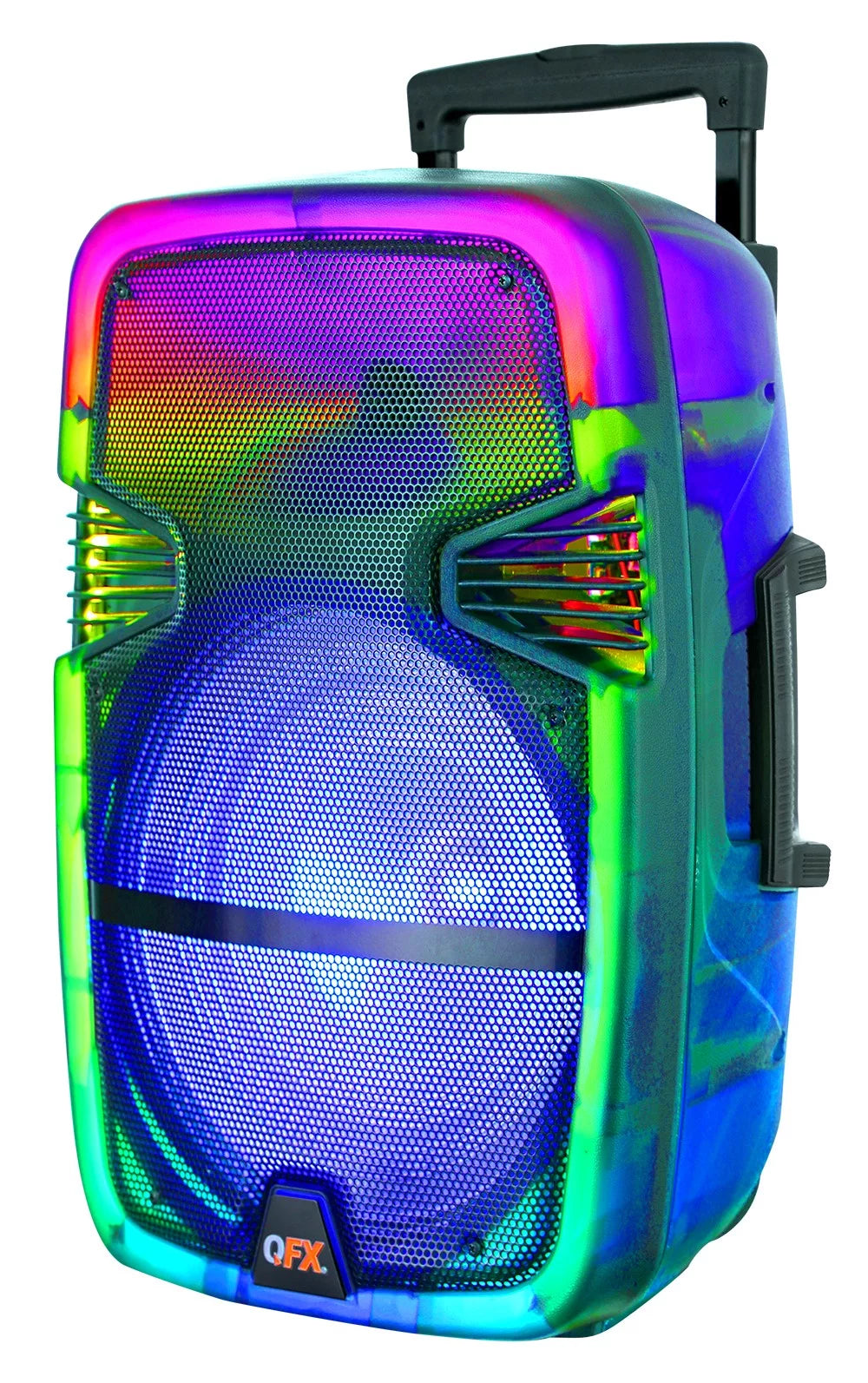 15” Portable Bluetooth Rechargeable Party Speaker with Remote U318