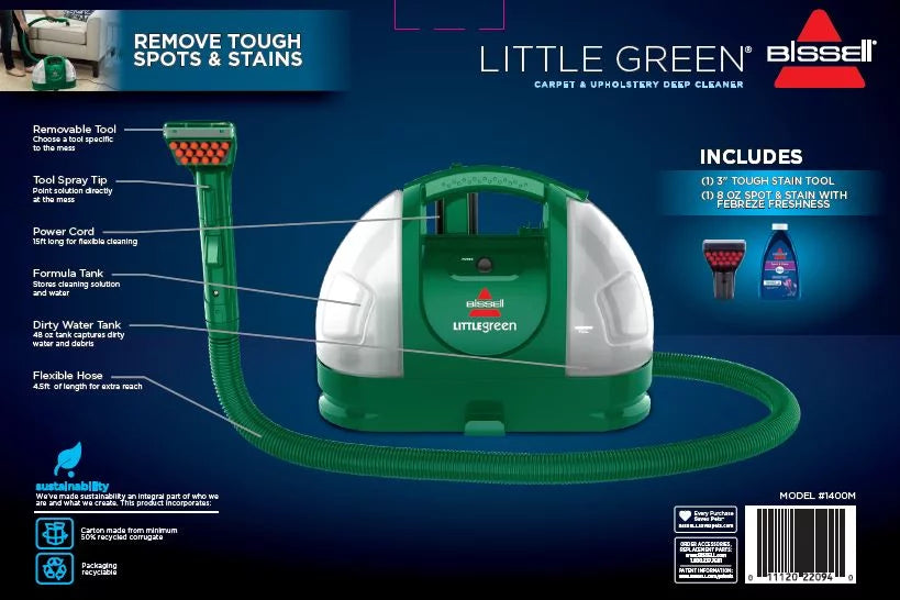 Portable Spot and Stain Cleaner S329