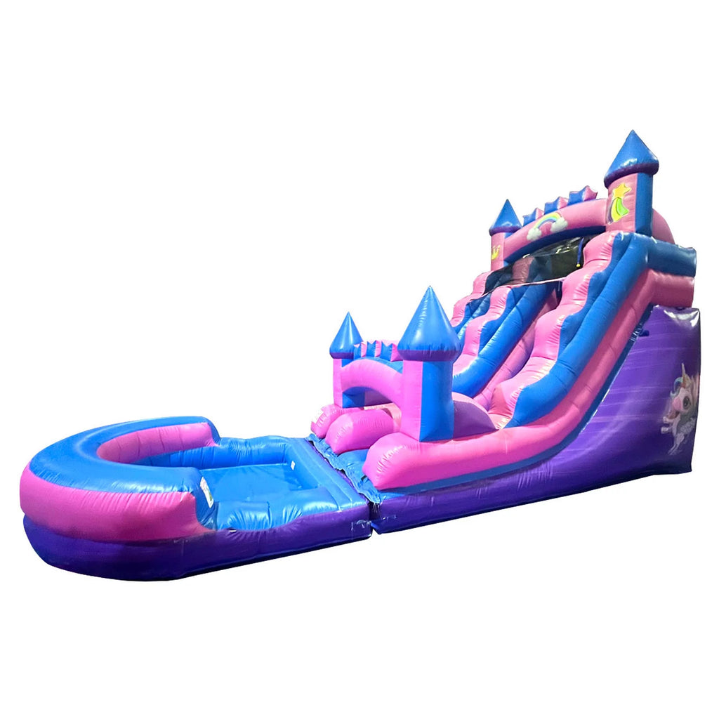 Inflatable Water Slide with Blower, 15 ft V139185