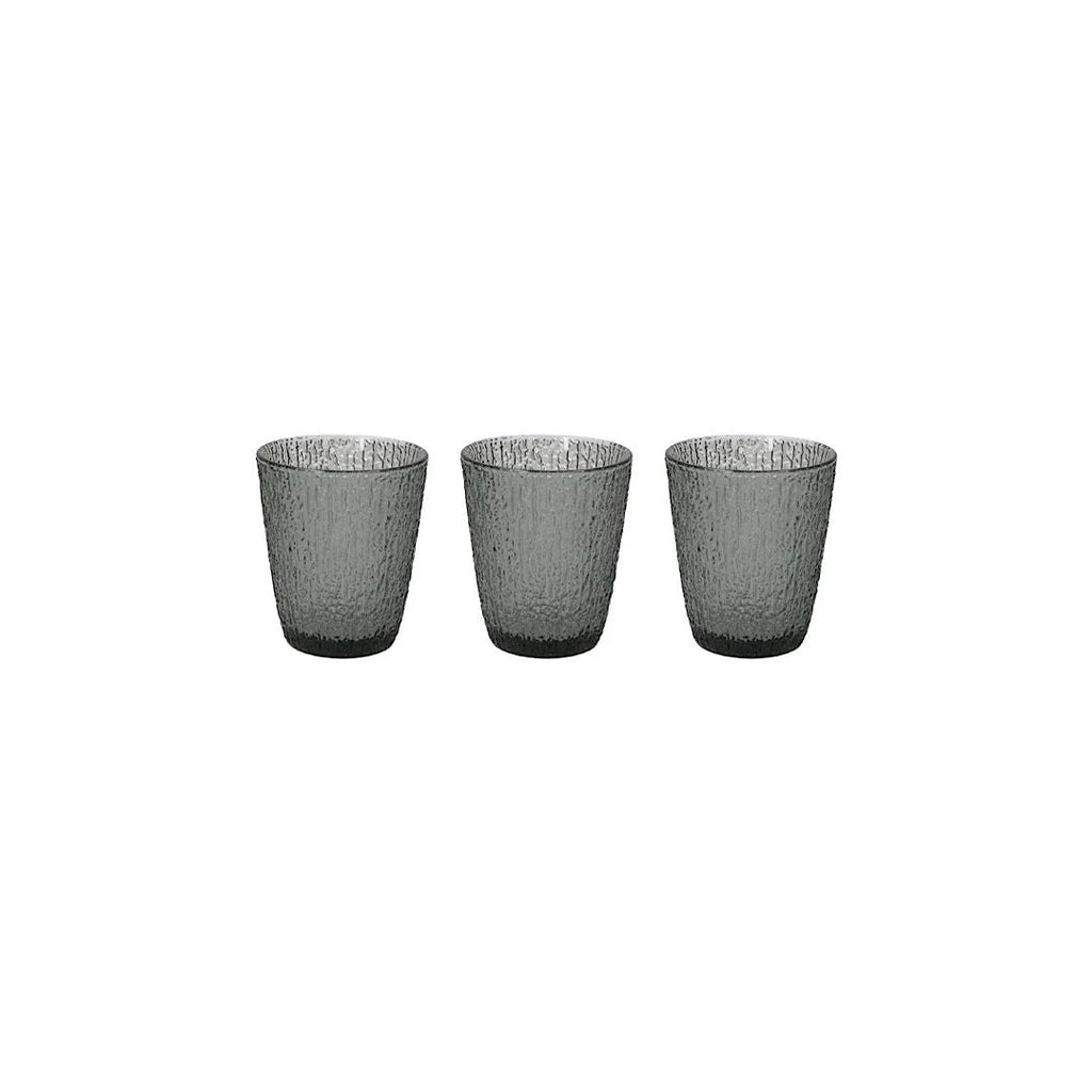 Set 3 Glasses Grey V472948