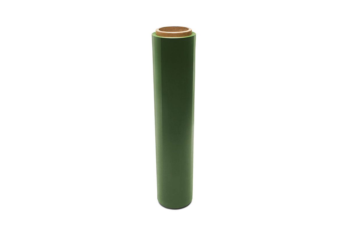 Green Plastic Stretch Wrap Film 15 inch x 1500 Feet 4 Pack I2057