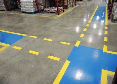 Red Floor Marking Tape I5302