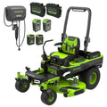 60V Zero Turn Riding Mower with Batteries and Charger N994968