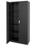 Metal Storage Cabinet with Lock, 4 Adjustable Shelves K4472