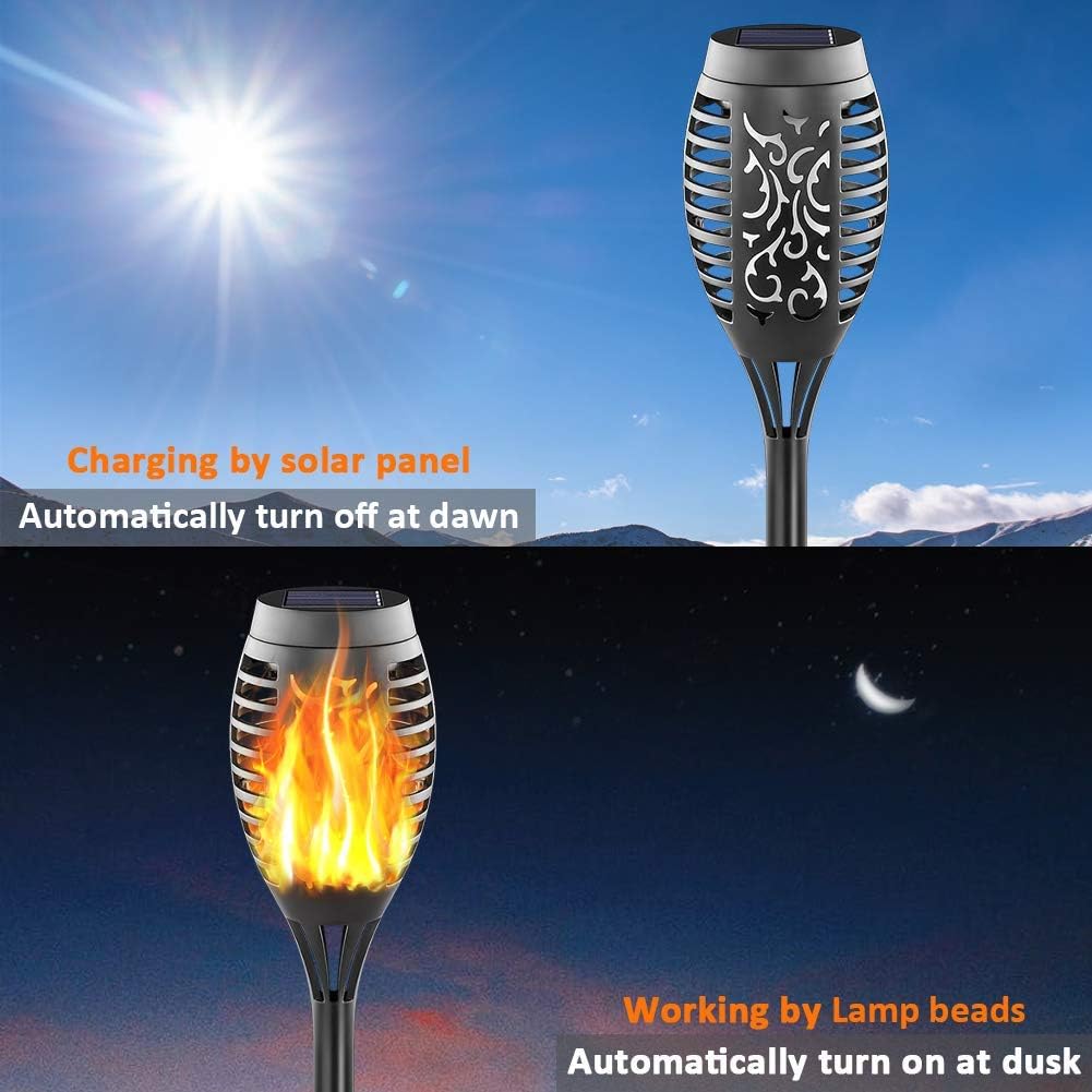 16 Pack Mini Solar Torch Lights Q47299