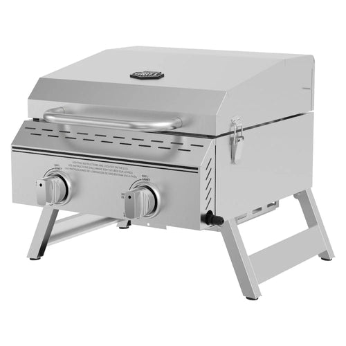 2 Burner Stainless Steel Propane Gas Grill U3664