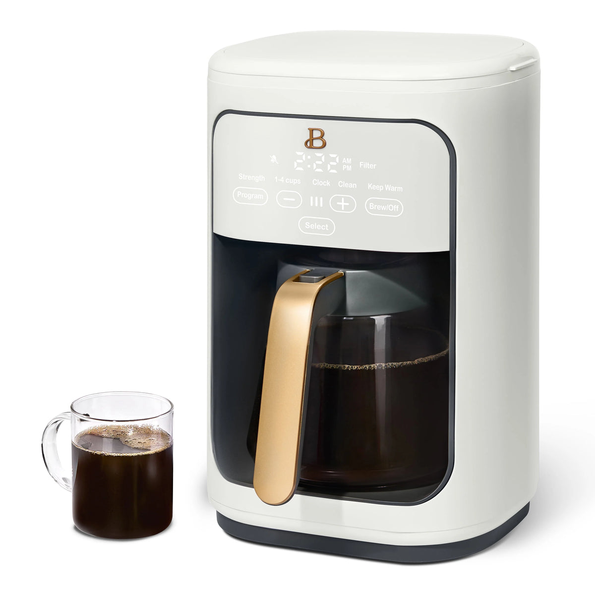 14-Cup Programmable Drip Coffee Maker with Touch-Activated Display I63806