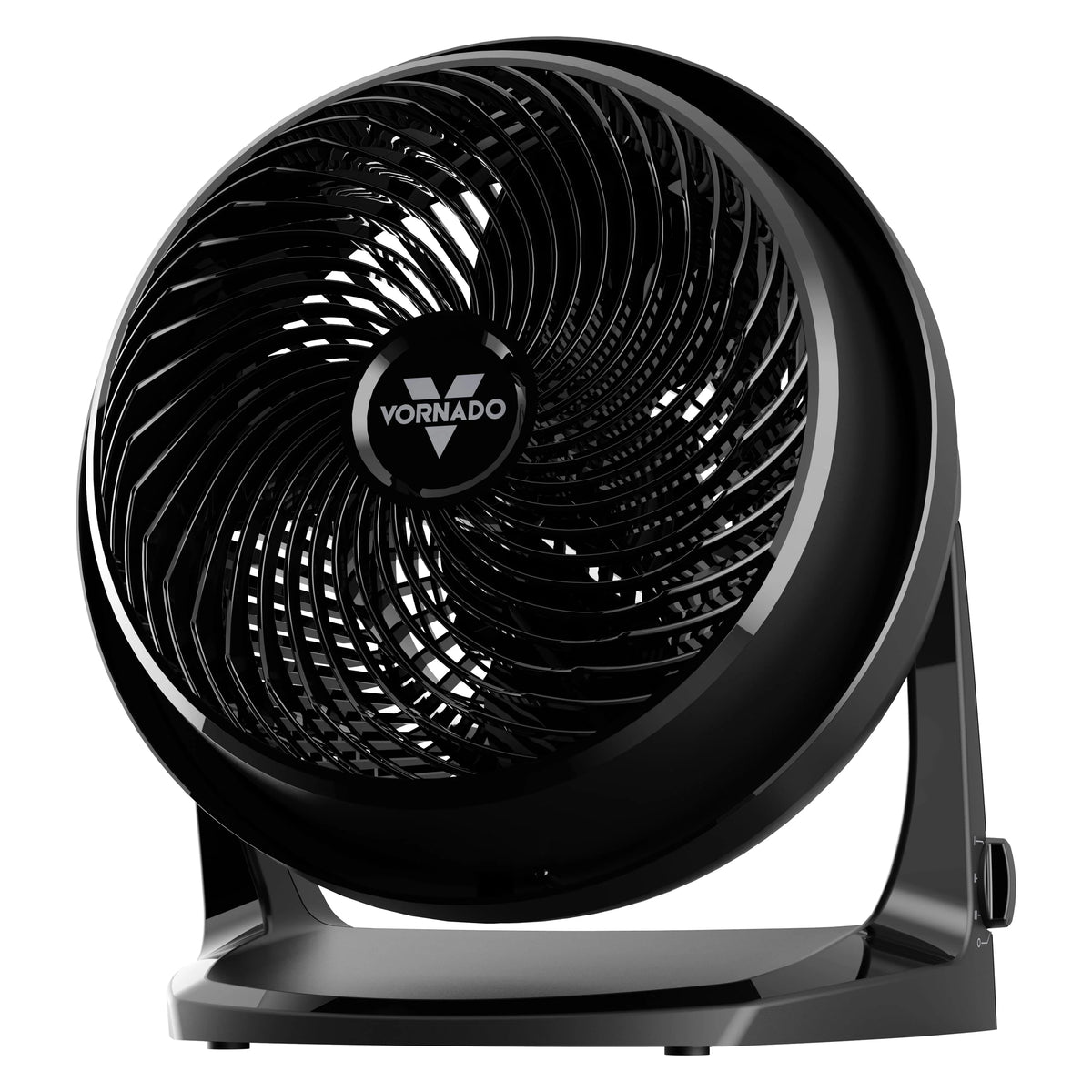 Black Whole Room Air Circulator Floor Fan L945477