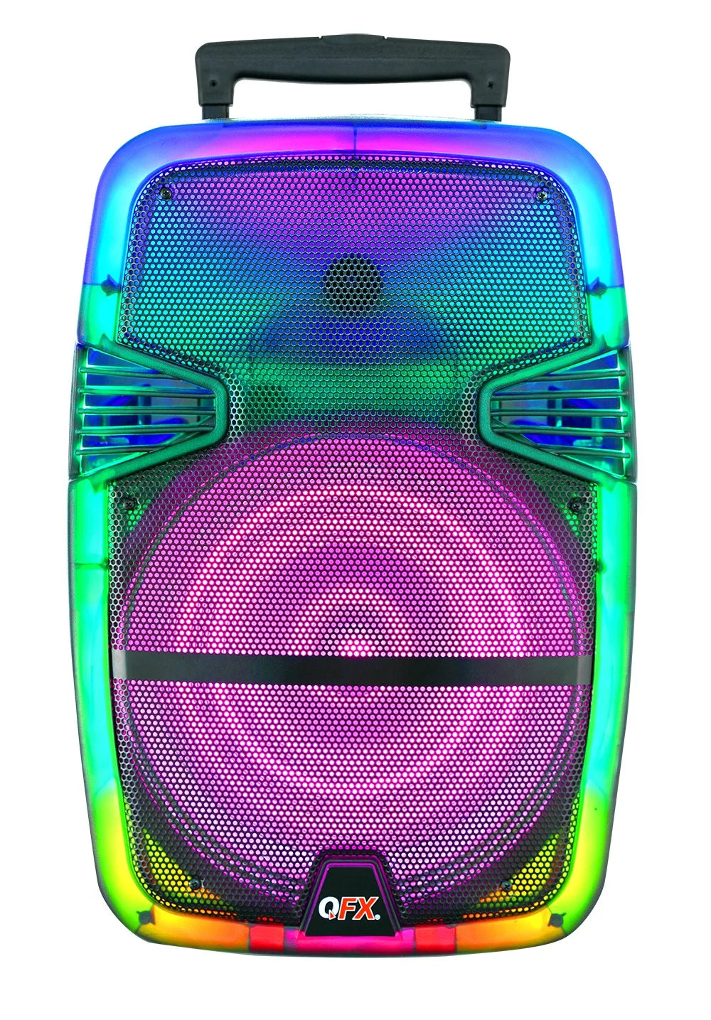 15” Portable Bluetooth Rechargeable Party Speaker with Remote U318