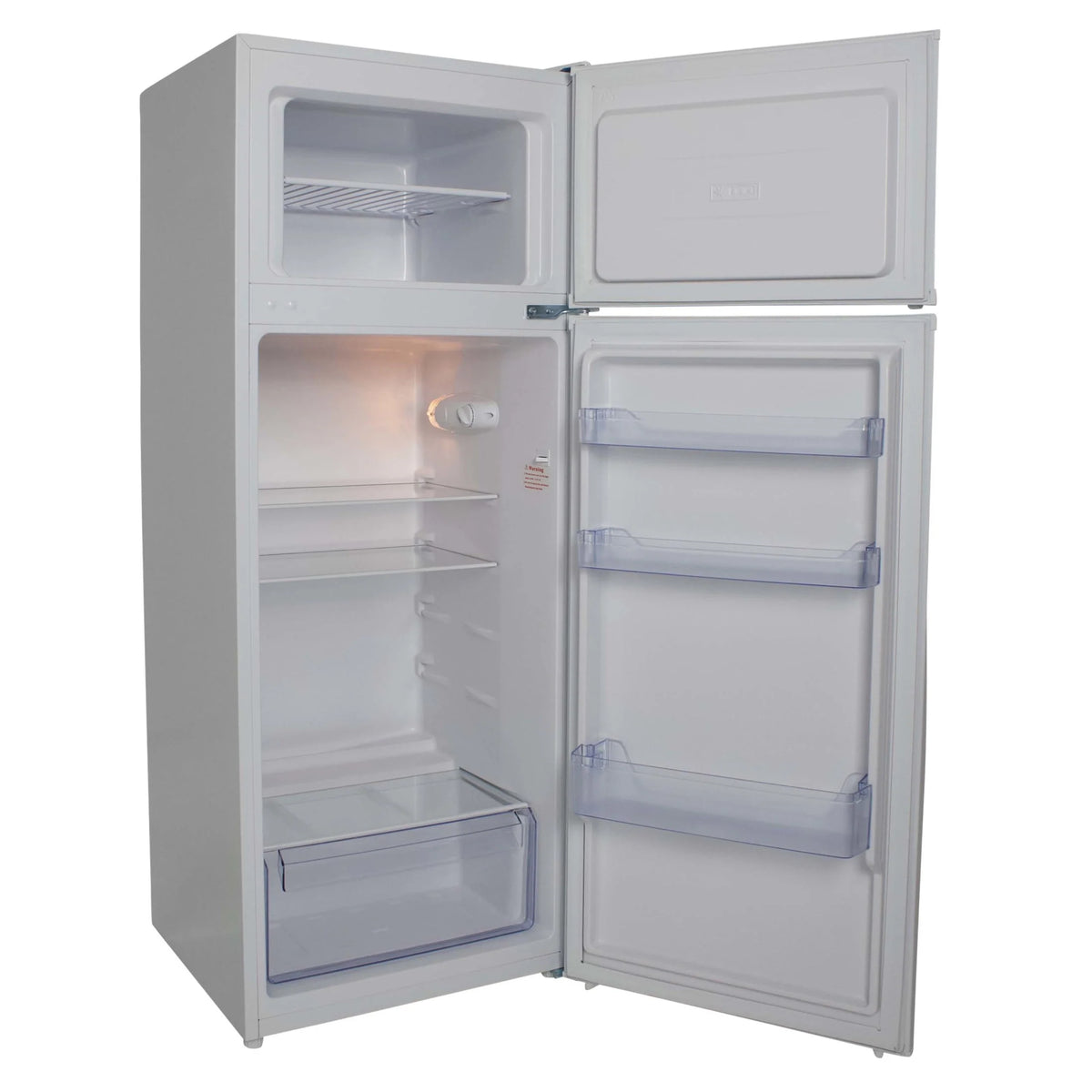 White 7.3 Cu. Ft. Top Freezer Refrigerator T7252