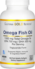 Norwegian Omega-3 Fish Oil, Natural Lemon, 180 Softgels P9875