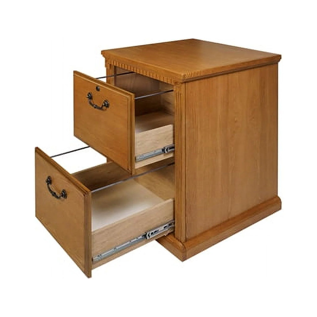 2 Drawer Wood File Cabinet V5118