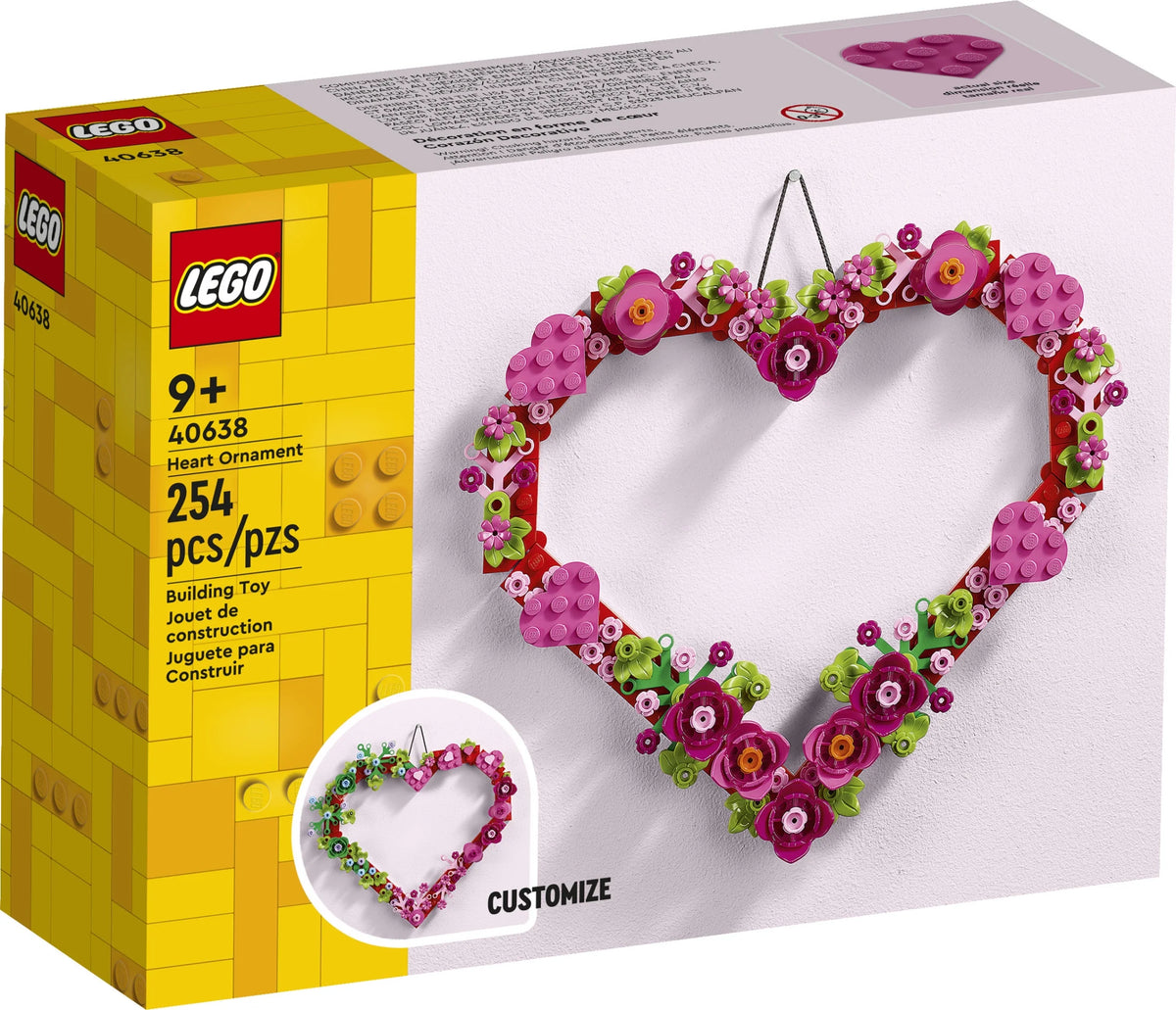Heart Ornament Building Toy Kit H708