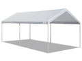 10x20 ft. Heavy Duty Steel Carport U135