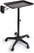 Aluminium Alloy Adjustable Height Trolley Cart with 5 Rotating Wheels M91602