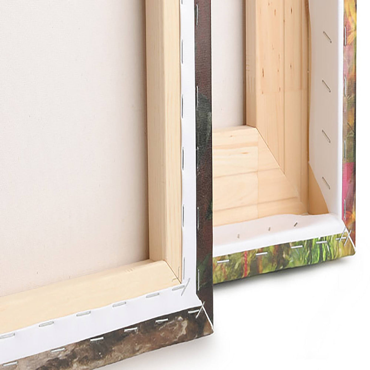 Beige Cityscape Watercolor Canvas Print G113