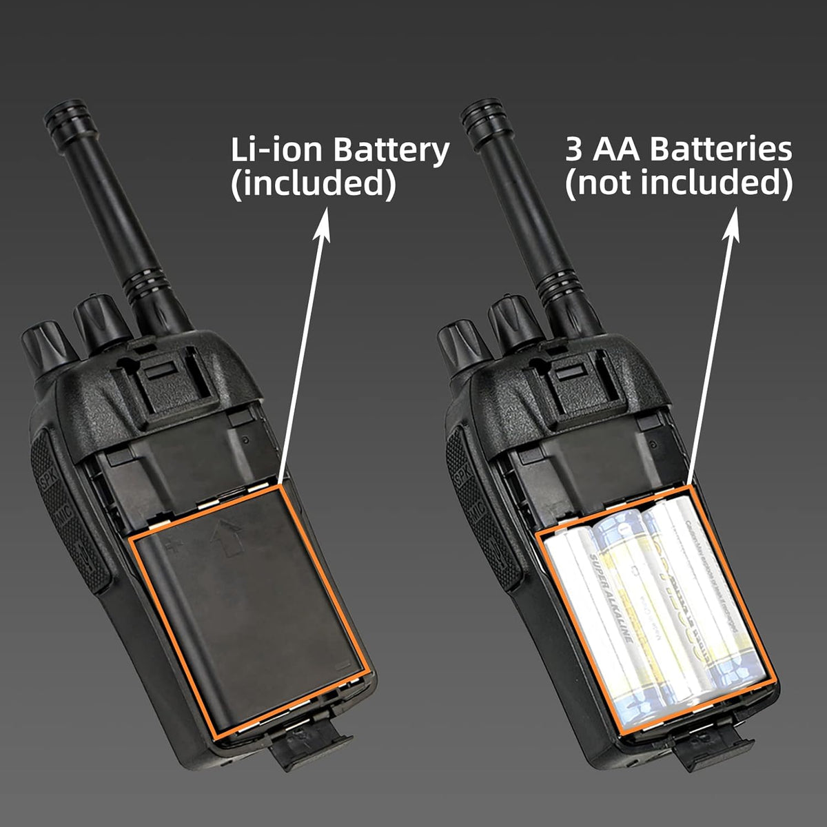 Mini Walkie Talkie, 4 Pack Q554