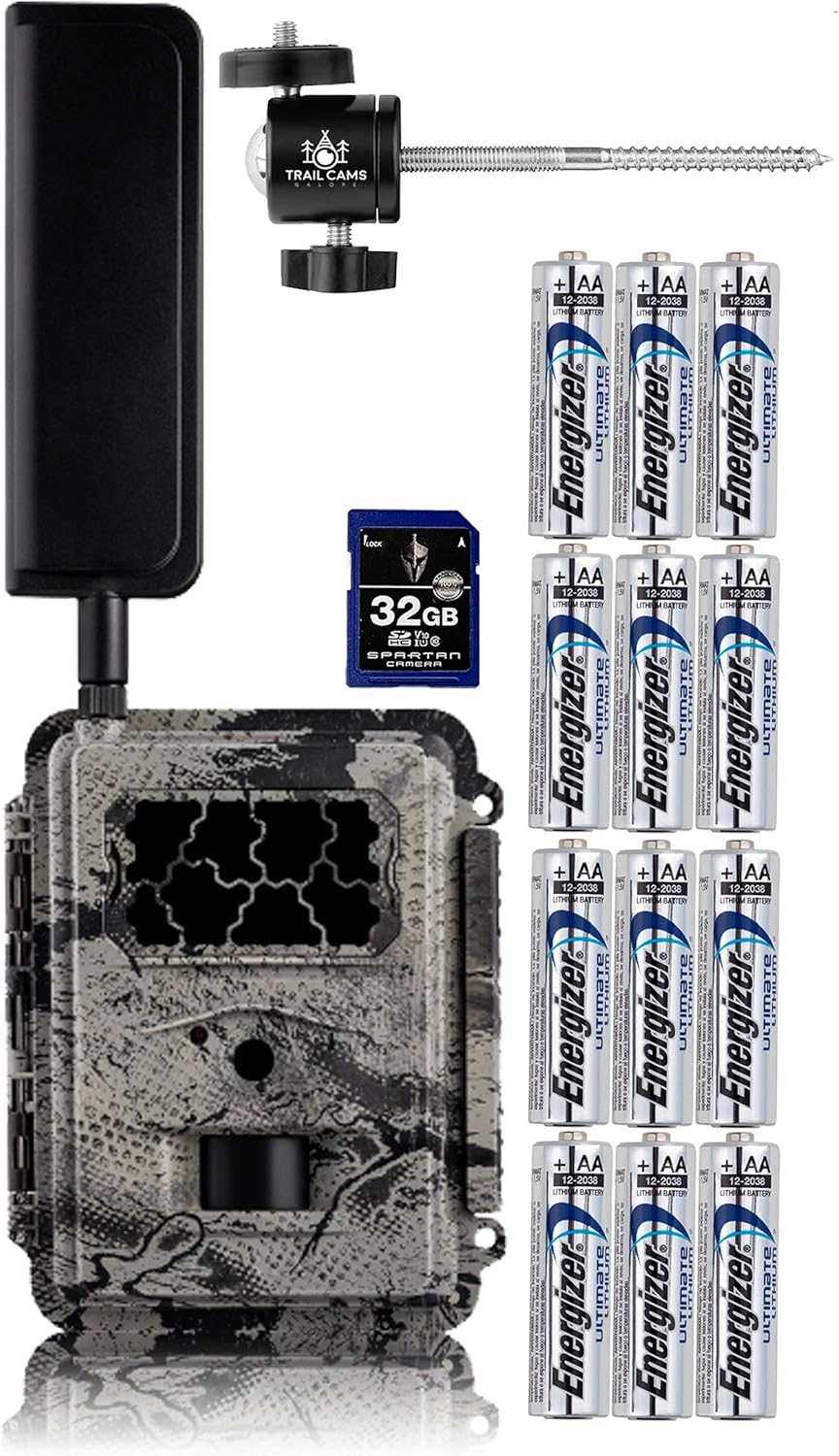AT&T LTE 4G Wireless Trail Camera with Batteries, Memory Card, and Mount U835617