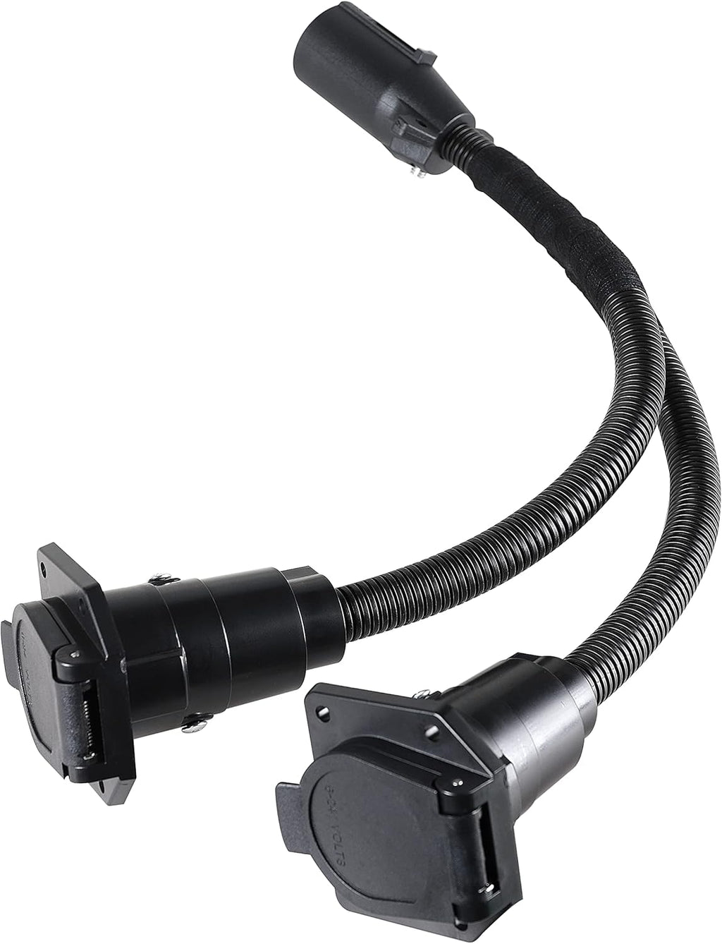 7 Way Y Splitter Trailer Adapter 20.5 Inches H8158